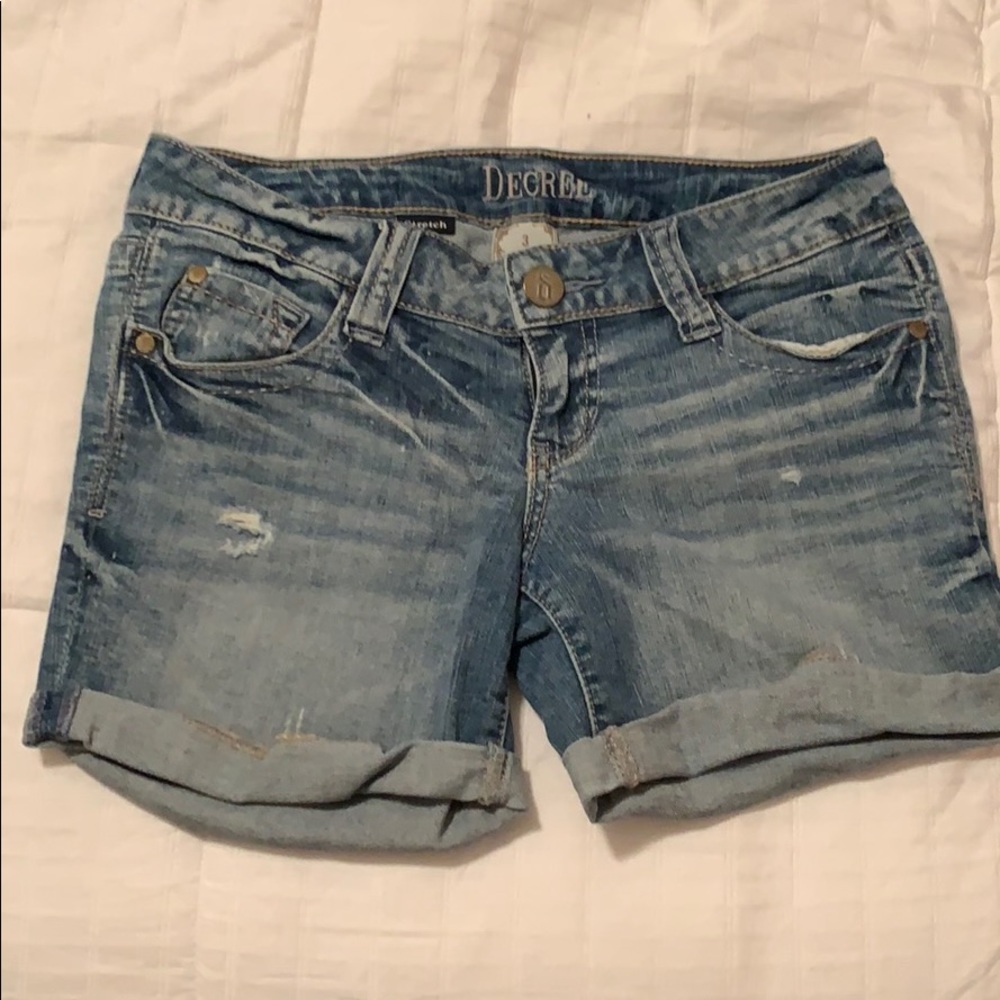 Jean shorts